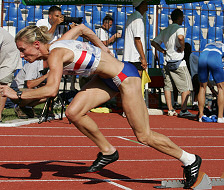 Start of the 400m